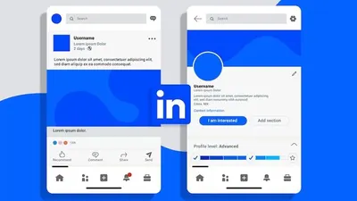 Ilustrasi Profil LinkedIn