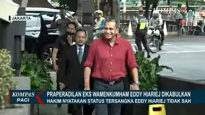 Gugatan Praperadilan Dikabulkan, Eddy Hiariej Mantan Wamenkumham Batal jadi Tersangka, Ini Alasannya