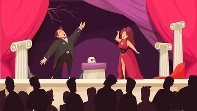 Ilustrasi Drama