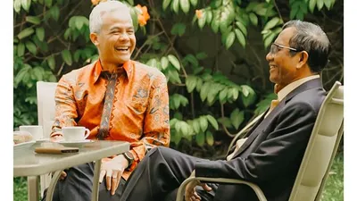 Ganjar Pranowo dan Mahfud MD resmi jadi pasangan Capres dan Cawapres