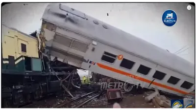 Kecelakaan KA Turangga dengan KA Commuter Line Bandung Raya, Jumat (5/1/2024)