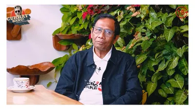Menkopolhukam sekaligus Cawapres No Urut 3, Mahfud MD