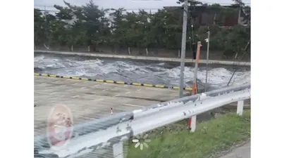 Viral Detik-detik Tsunami Terjang Wilayah Toyama, Jepang Akibat Gempa