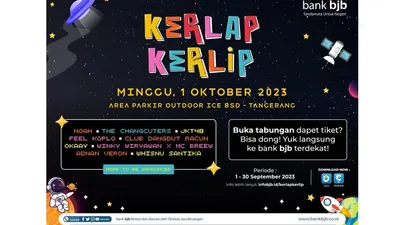 Info tiket Kerlap Kerlip Festival dari bank bjb