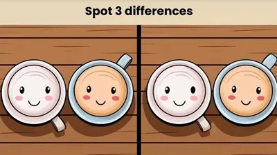 Tes Penglihatan: Bisakah Kamu Menemukan 3 Perbedaan Dari Dua Gambar Teh