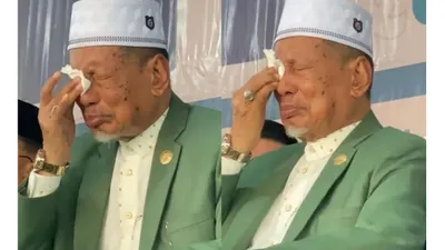 Kyai Faried Wadjedy Diduga Menangisi Anies Baswedan