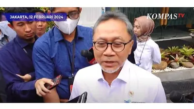 Menteri Perdagangan sekaligus Ketua Umum PAN Zulkifli Hasan (Zulhas)
