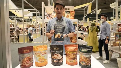 UMKM EXPO(RT) BRILIANPRENEUR 2023 Bawa Keripik Tempe Go International Raih Kontrak Dari Singapura