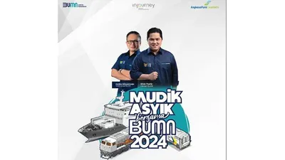 Daftar Sekarang! Mudik Gratis 2024 Bersama Angkasa Pura, Ini Link Pendaftaran dan Tujuan Kotanya
