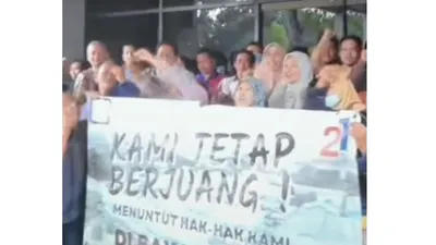 Ilustrasi. Tuntutan Karyawan PT Indofarma terkait gaji dan thr yang belum dibayarkan