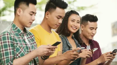 Ilustrasi Kecanduan gadget