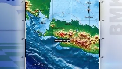 Update! Gempa Bumi Sudah 3 Kali Guncang Kabupaten Sukabumi Hari Ini