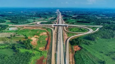 Ilustrasi Jalan Tol