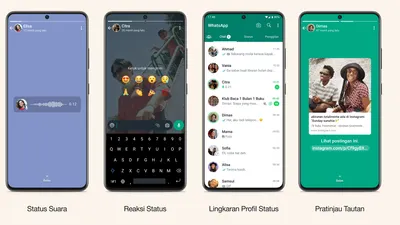 Ilustrasi upload video WhatsApp agar tidak pecah di Android.