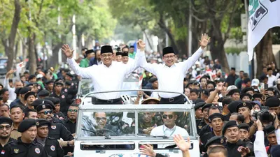 Pasangan Capres-Cawapres, Anies Baswedan dan Muhaimin Iskandar (Cak Imin)