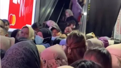 Viral Penumpang Tak Dapat Masuk Stasiun Sudirman, Warganet: Disuruh Pakai Kendaraan Umum, Tapi Fasilitasnya...