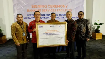 BRI Sinergi dengan Pertamina International Timor&nbsp;Sediakan Integrated Banking Solution&nbsp;Pengelolaan SPBU