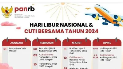 Gambar kalender 2024 (Sumber instagram @kemenpanrb)