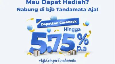 Nabung di Bank bjb, Bisa Bawa Pulang Cashback Menarik