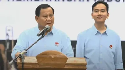 Prabowo Subianto dan Gibran Rakabuming Raka
