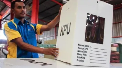 Ilustrasi. KPU Bantul mengantisipasi surat suara yang sudah tercoblos dengan cara menggunakan micro text sebagai pengaman.