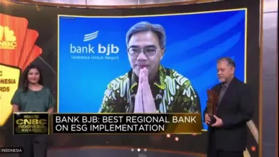 bank bjb Sabet Penghargaan Best Regional Bank dalam CNBC Indonesia Award 2023