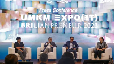 BRI UMKM EXPO(RT) BRILIANPRENEUR, program flagship BRI yang diselenggarakan setiap tahun. (BRI)