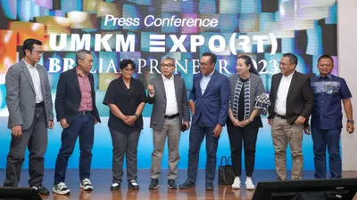  Acara UMKM EXPO(RT) BRILIANPRENEUR. (Bank BRI)