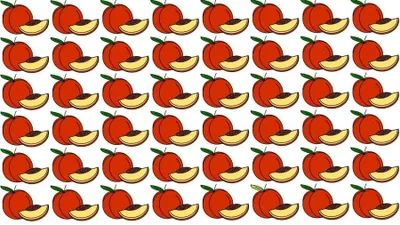 Tes Penglihatan: Mari Bermain Sambil Asah Otak, Temukan Buah Peach Paling Berbeda untuk Latih Daya Fokus Kamu