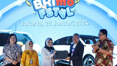 Selamat! 15 Nasabah Ini Menangkan Mobil Listrik Keren Gara-gara Transaksi Pakai BRImo