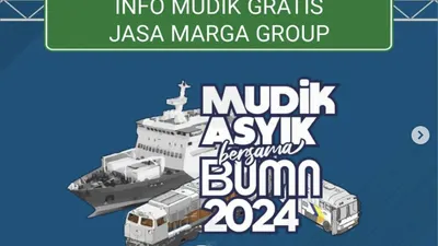 Mudik Gratis 2024 bersama Jasa Marga Group