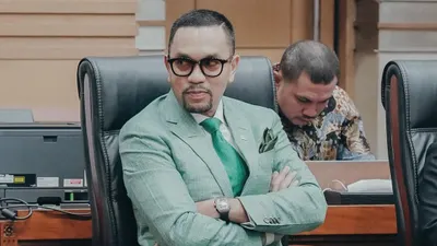 Politisi Partai Nasional Demokrat (NasDem) Ahmad Sahroni