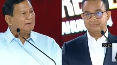 Calon presiden (capres) nomor urut 1, Anies Baswedan, menyinggung pendapat Prabowo Subianto yang menyebut Palestina negara yang lemah.