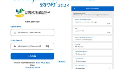 Cek bantuan sosial (bansos).