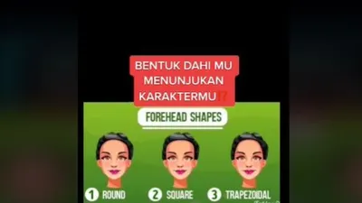 Bentuk Dahi Bisa Ungkap Kepribadian dan Karakter Tersembunyi, Kamu Tipe yang Mana?