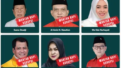 Caleg Koruptor yang kembali Nyaleg di 2024