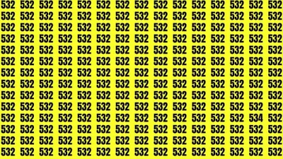 Tes Penglihatan: Kurang Fokus? Yuk Latihan dengan Cari Angka 534 di antara Deretan Angka 532, Bisa? (fresherlive)