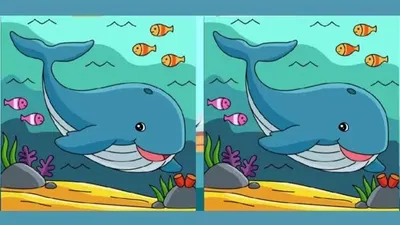 Tes IQ ini menantang keterampilan observasi dan perhatian kamu terhadap detail menyeluruh yang terletak pada gambar ikan.