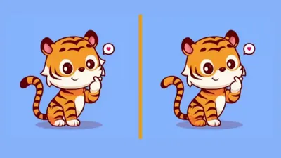 Tes IQ: Ada 3 Perbedaan dari Gambar Kucing Ini