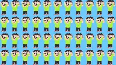 Tes Penglihatan: Fokus dan Konsentrasi Lalu Cari Anak Laki-laki Paling Berbeda, Ketemu?