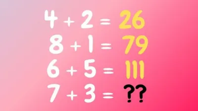 Tes IQ kali ini menantang kamu untuk menjawab soal matematika sederhana berikut ini. Coba selesaikan dengan teliti ya.