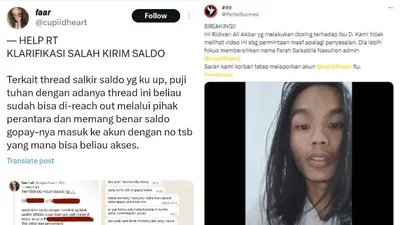Baru-baru ini jagat dunia maya dihebohkan dengan dugaan kasus doxing atau tindakan menyebarluaskan informasi pribadi secara publik yang dilakukan oleh akun X @cupiidheart terhadap Ibu D.