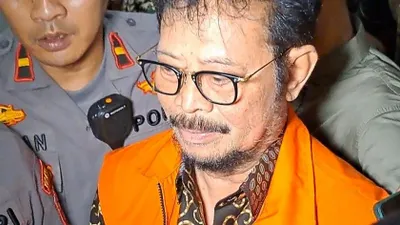 Ini komentar SYL terkait status baru Firli Bahuri