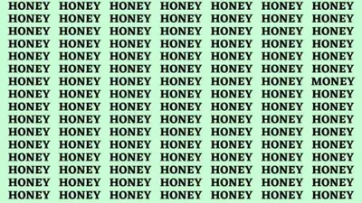 Tes Ilusi Optik: Temukan Kata MONEY dalam Kumpulan Kata HONEY