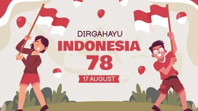 Illustrasi. HUT RI ke-78 17 Agustus 2023