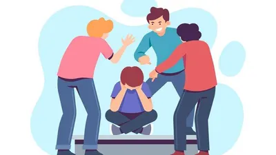 Ilustrasi sifat jahat di diri manusia 