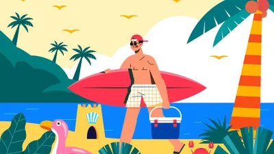 Kepribadian Seseorang Berdasarkan Tempat Berlibur, Anak Pantai dan Anak Gunung (Freepik)