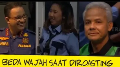 Beda Ekspresi Ketika Sedang Diroasting, Video Lawas Rekaman Anies Baswedan-Muhaimin Iskandar Jadi Isu Trending (YouTube Youtrod Official)