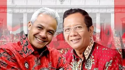 Buntut Baliho Gambar Ganjar Pranowo-Mahfud MD dan Atribut PDIP Dicabut, Presiden Joko Widodo kena Tuntut
