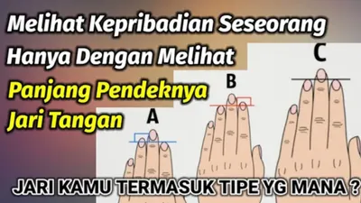 Illustrasi Bentuk Jari